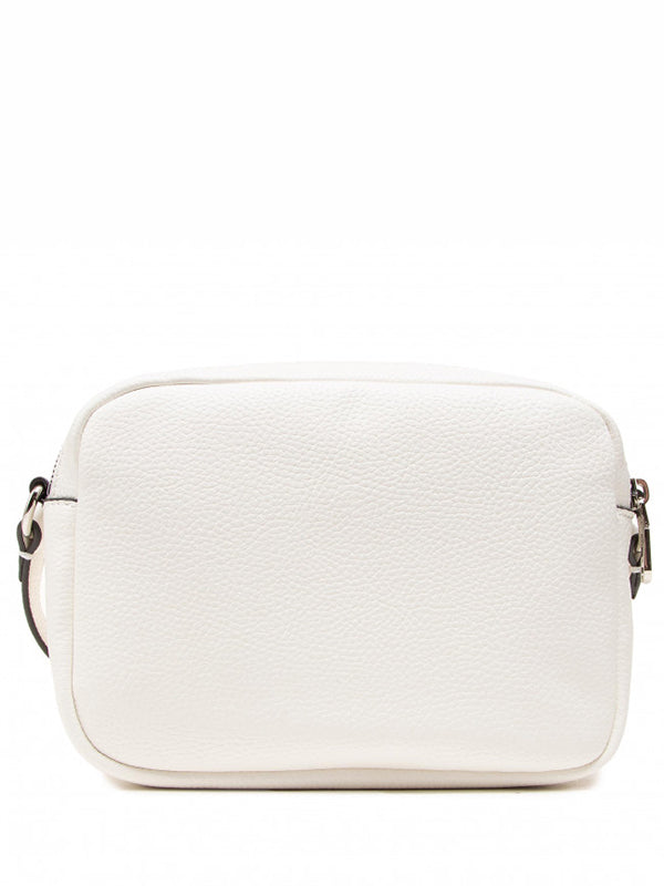 Double Zip Crossbody Bright White / OS