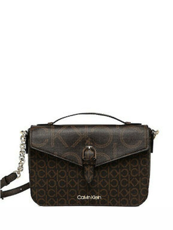 Shoulder Bag W/Top H Brown Mono / OS