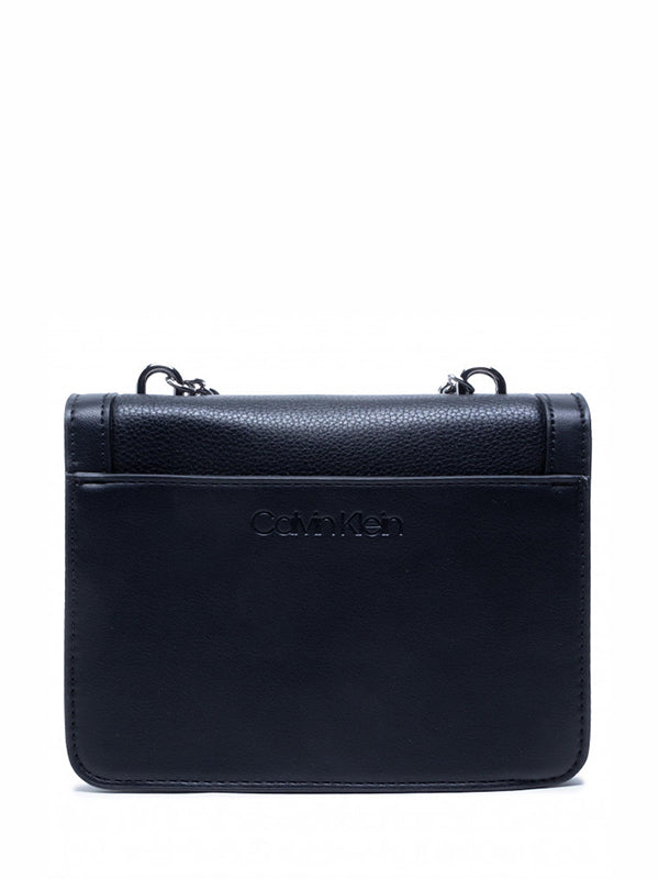 Flap Shoulder Bag Sm Ck Black / OS