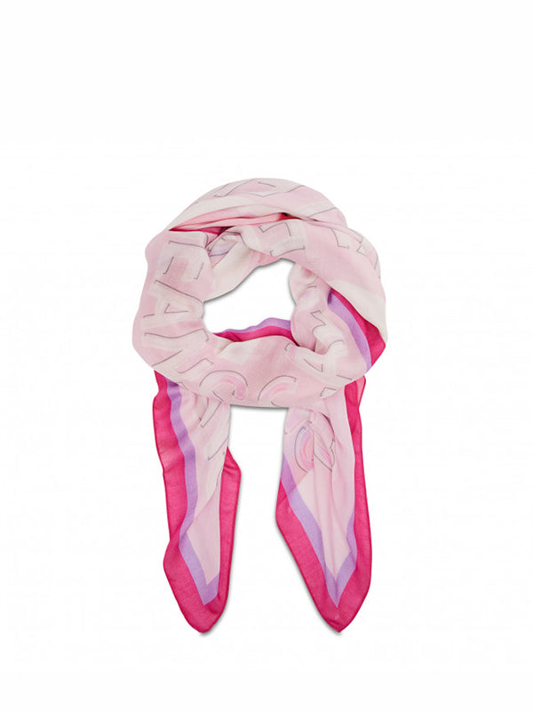 Marble Pr Scarf Cerise Marble / OS