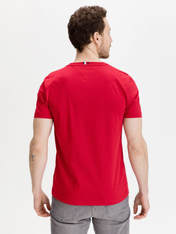 Stacked Tommy Flag T Primary Red / L