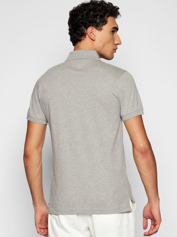 Core 1985 Slim Polo Medium Grey Heather / L