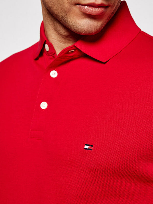 Core 1985 Slim Polo Primary Red / L