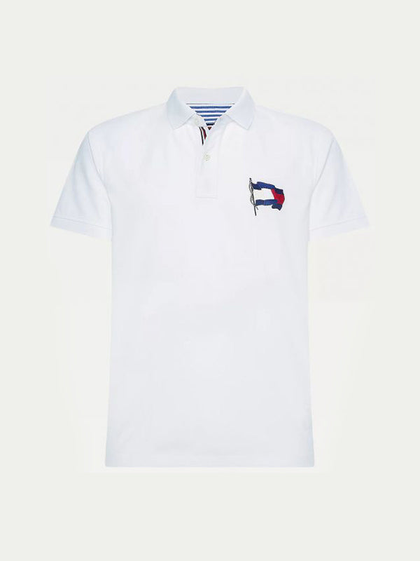 1985 Wavy Flag Regul White / L