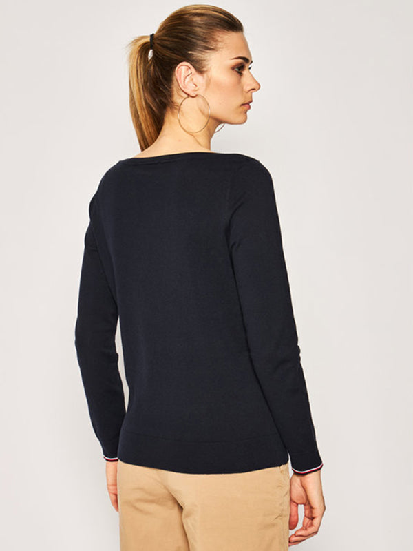 Boat Neck Sweater Desert Sky / L