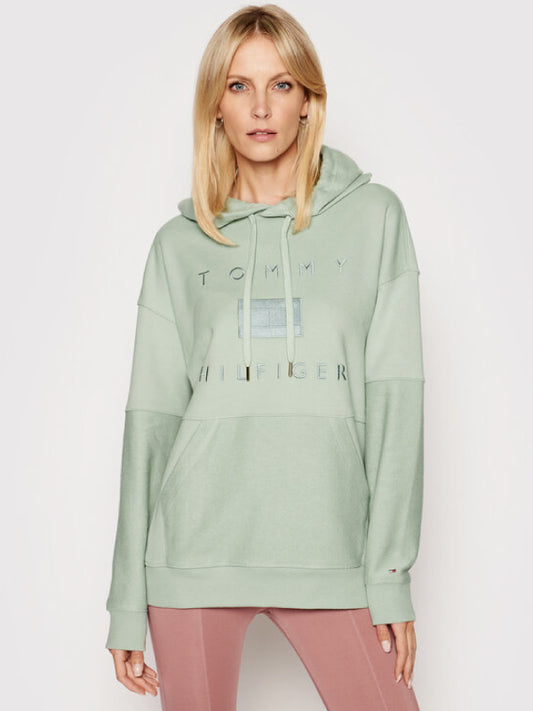 Relaxed Tonal Hoodie Delicate Jade / L