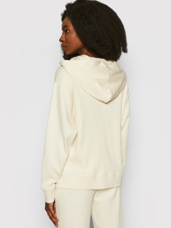 Relaxed  Zip-Through Ivory / L