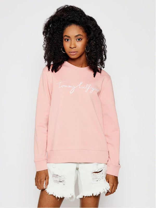 Regular Graphic C-Nk Soothing Pink / L