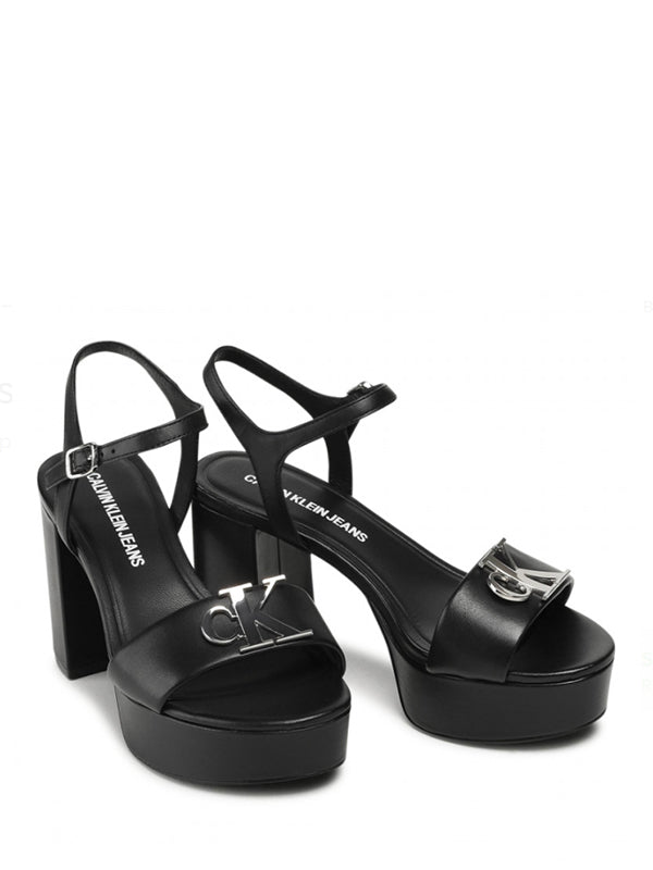 Heel Sandal Strap Hw Black / 41