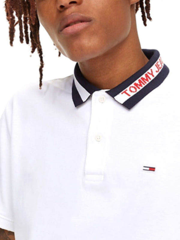 Tjm Tipped Collar Po CLASSIC WHITE / L