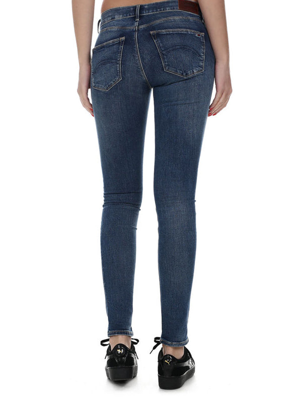 Mid Rise Skinny Nora ROYAL BLUE STRETCH / 3229