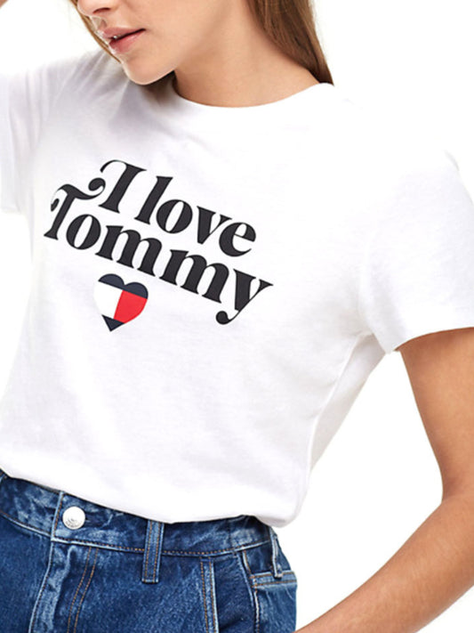 Tjw Tommy Phrase Tee CLASSIC WHITE / L