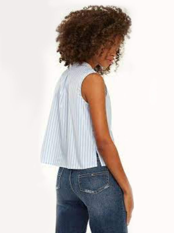 Tjw Striped Back Ple SERENITY / CLASSIC WHITE / L