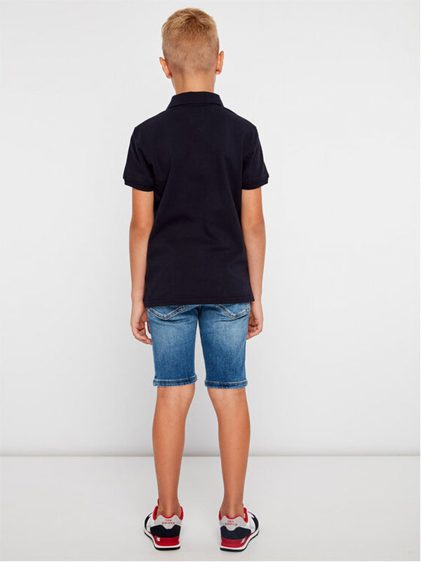 Boys Tommy Polo S/S Sky Captain / 10