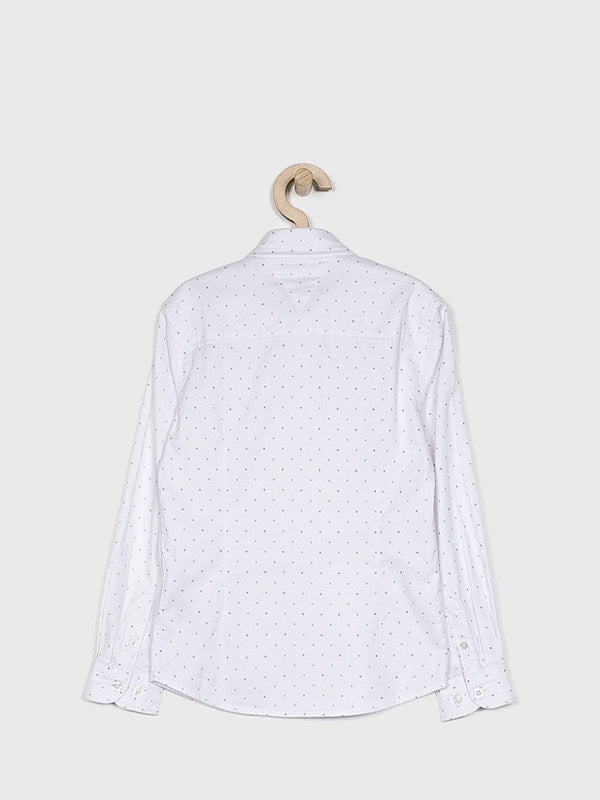 Stretch Poplin Shirt Bright White / 10