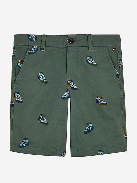 Printed Chino Short Thyme / 10