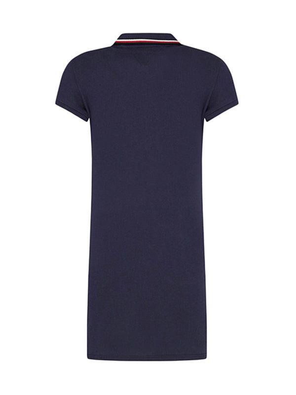 Essential Polo Dress Black Iris / 10