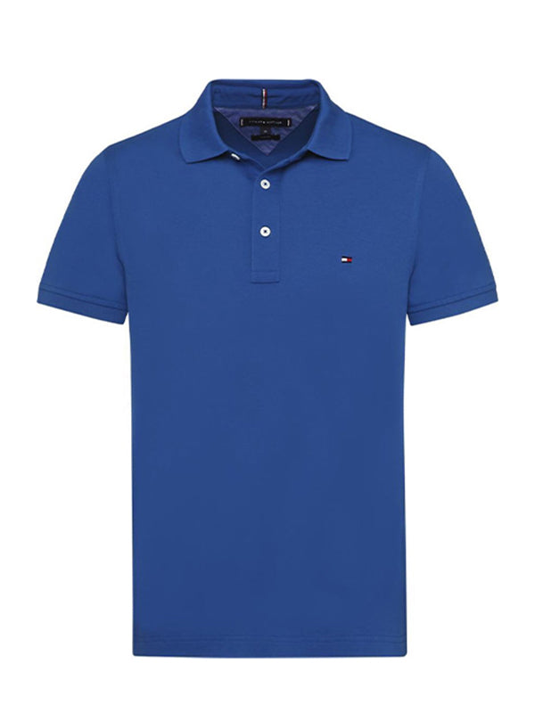 Tommy Slim Polo BLUE QUARTZ / L