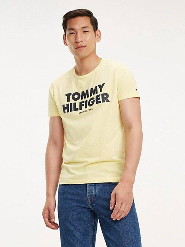 Tommy Hilfiger Tee LEMON MERINGUE / L