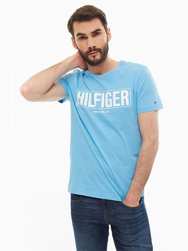 Box Hilfiger Tee ALASKAN BLUE / L