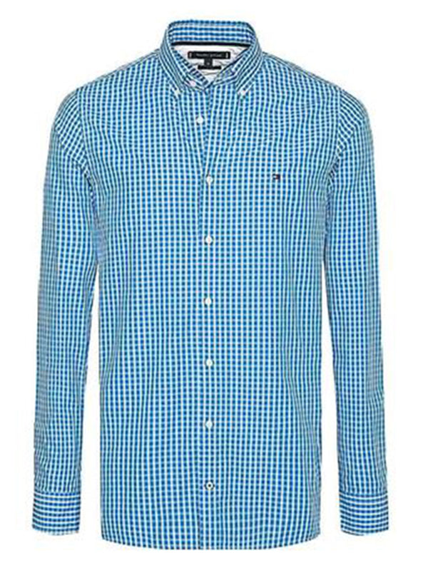 Slim Check Shirt REGATTA / BRIGHT WHITE / L