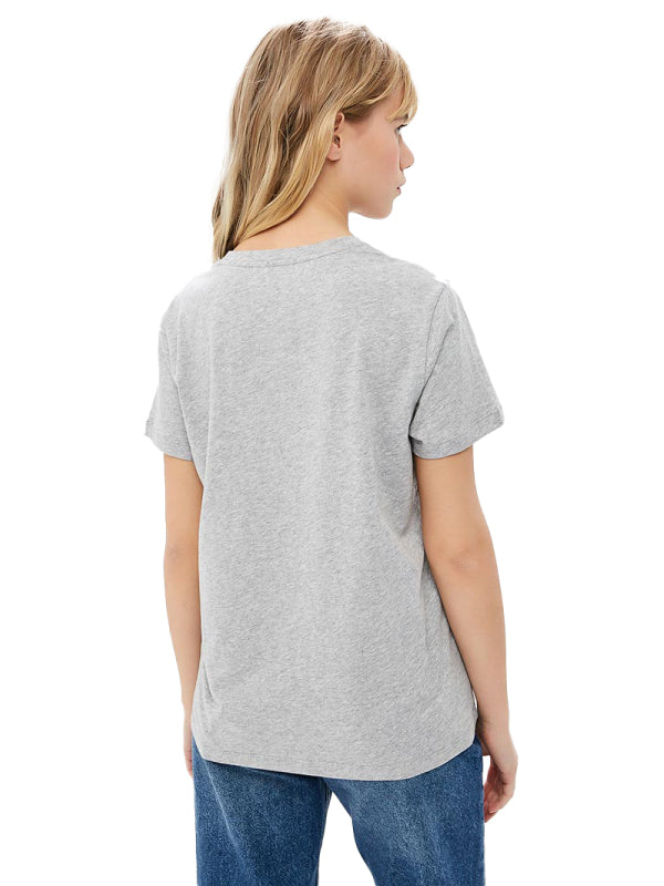 Icon Tess Tee Ss LIGHT GREY HTR / L