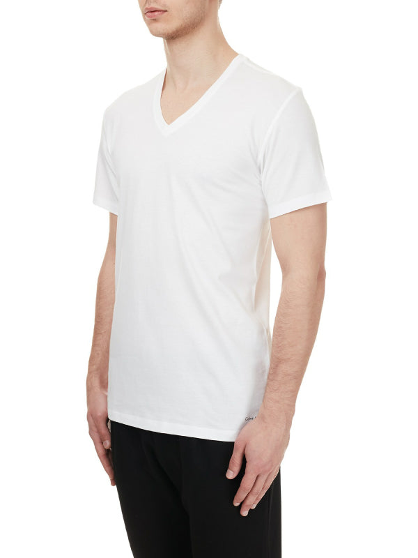 S/S V Neck 3Pk WHITE / L