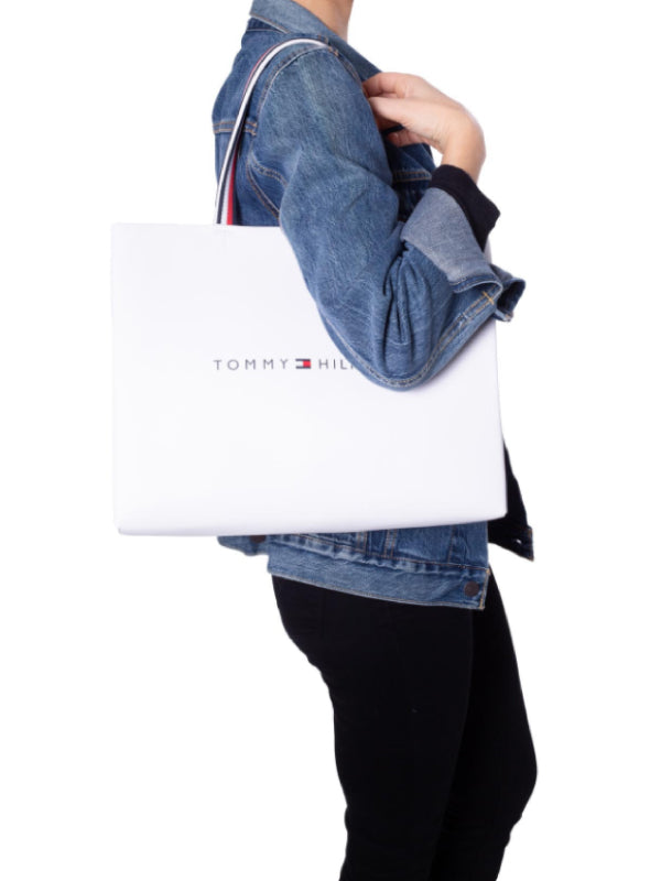 Tommy Shopping Bag Bright White / OS