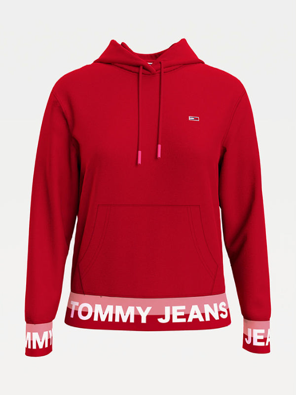 Tjw Branded Hem Hoodie Wine Red / L