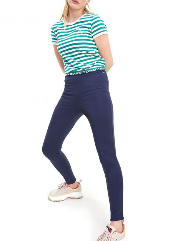 TJW BRANDED WAISTBAND LEGGING Twilight Navy / L