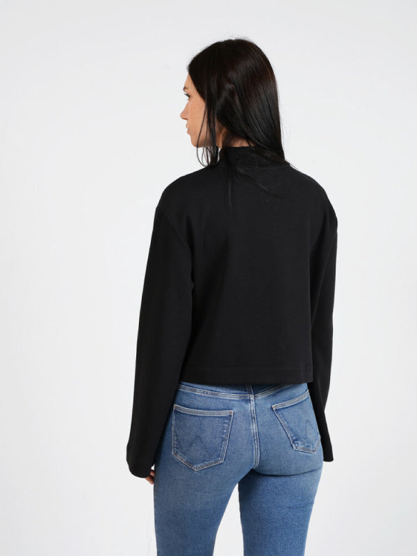 Tjw Solid Hybrid Longsleeve Black / L