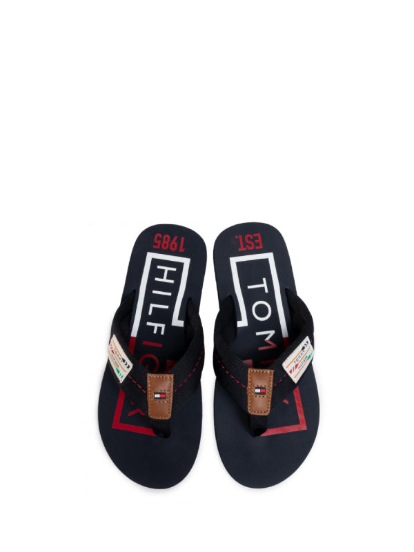 Hilfiger Badge Beach Sandal Desert Sky / 42