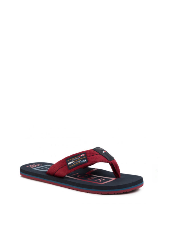 Hilfiger Badge Beach Sandal Regatta Red / 42