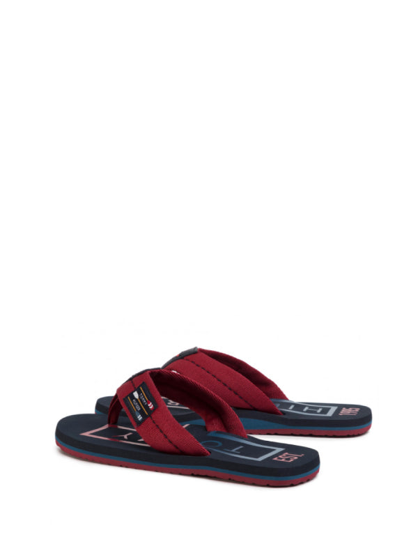 Hilfiger Badge Beach Sandal Regatta Red / 42