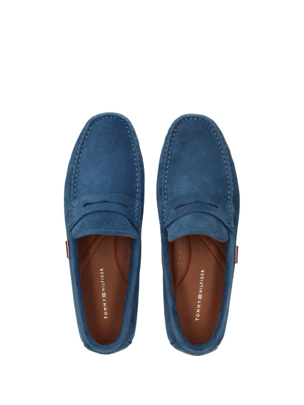 Classic Suede Driver Blue Dock / 42