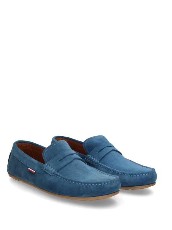 Classic Suede Driver Blue Dock / 42