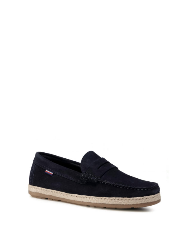 Casual Suede Espadrille Driver Desert Sky / 42