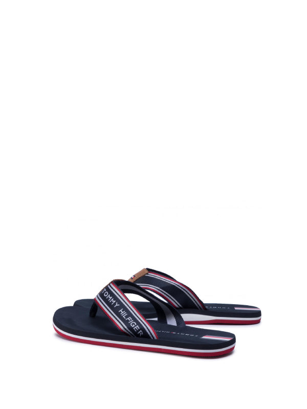 Hilfiger Logo Tape Beach Sandal Desert Sky / 42