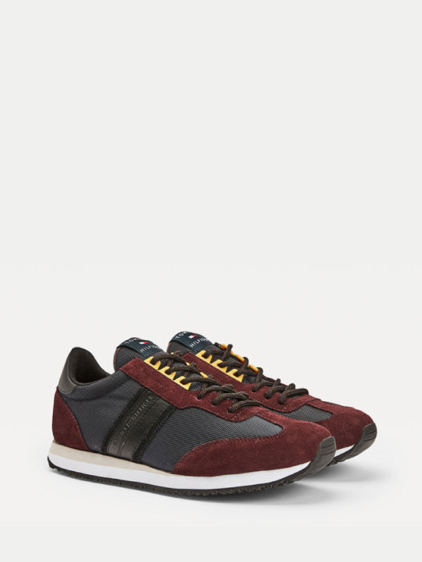 Lo Mix Winter Runner Stripes Deep Burgundy / 42