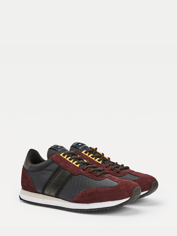 Lo Mix Winter Runner Stripes Deep Burgundy / 42