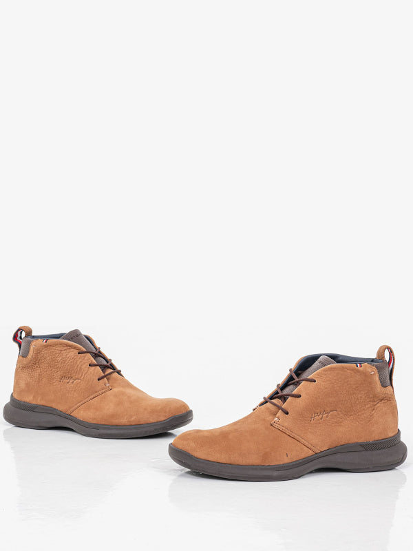 Classic Hybrid Leather Boot Natural Cognac / 42