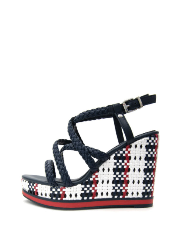 Tommy Interwoven High Wedge RWB / 36