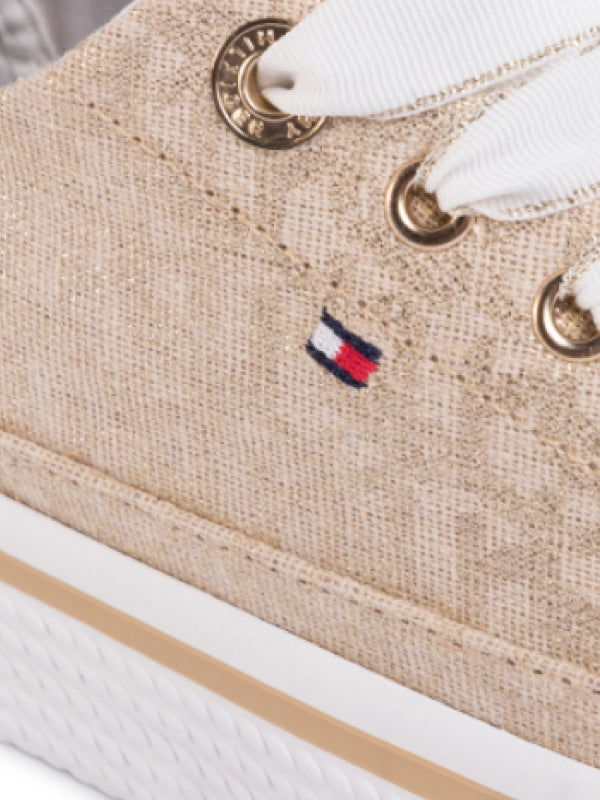 Tommy Hilfiger Flatform Sneaker Stone / 36