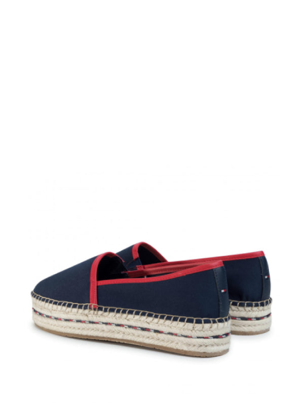 Basic Sporty Flatform Espadrille Sport Navy / 36