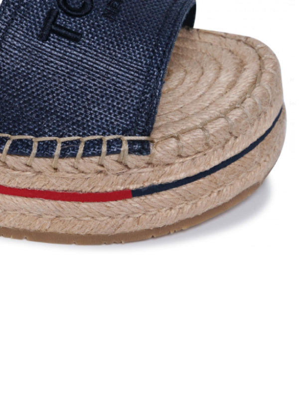 Tropical Fade Opened Espadrille Sport Navy / 36