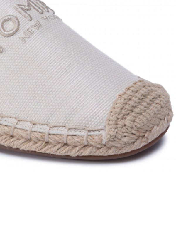 Tommy Embroidery Espadrille Ivory / 36