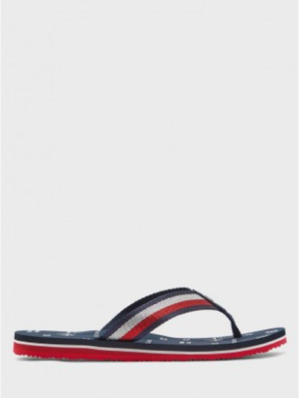 Tommy Strap Flat Beach Sandal Desert Sky / 36