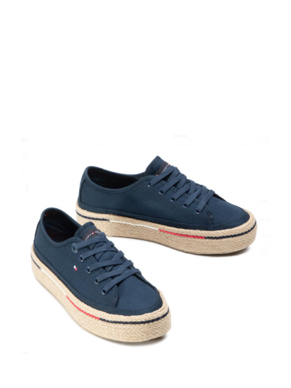 Flatform Rope Sneaker Sport Navy / 36