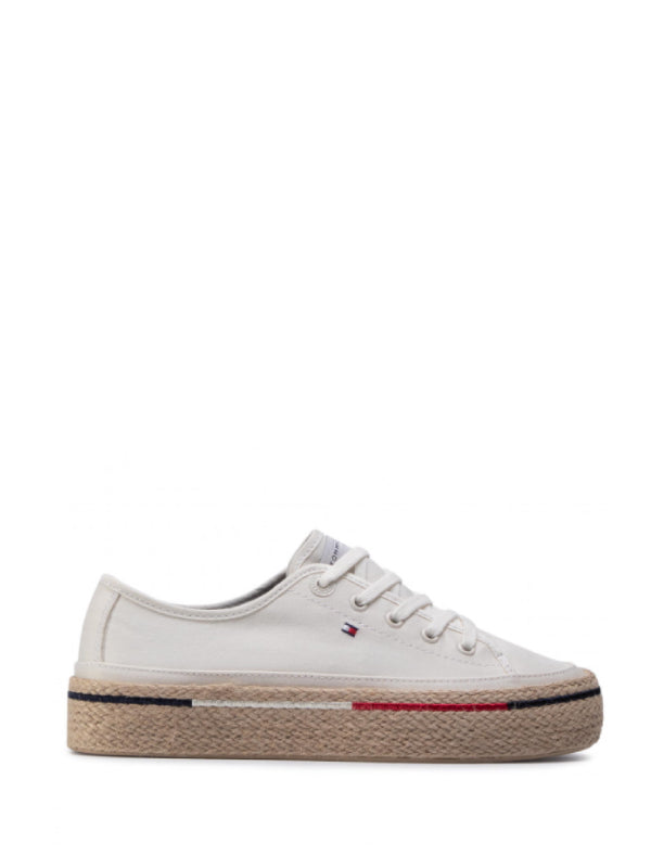 Flatform Rope Sneaker Ivory / 36