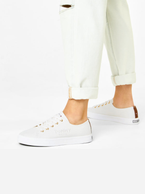 Tommy Basic Sneaker Ivory / 36